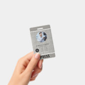 Badge de photographe de presse (Manuel / portable)
