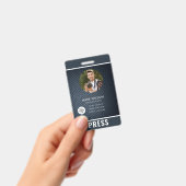Badge de photographe de presse (Manuel / portable)
