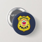 Badge de police de Gazpacho (Devant & derrière)
