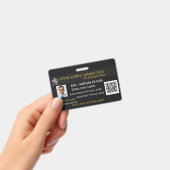 badge de sécurité badge d'entreprise badge VIP ! (Manuel / portable)