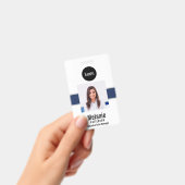 Badge de sécurité de la société de photo d'identit (Manuel / portable)