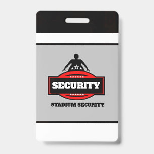 Badge de sécurité du stade