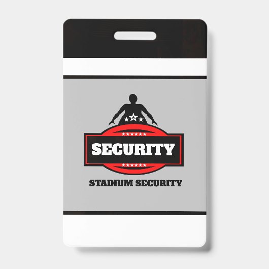 Badge de sécurité du stade  (Avant)