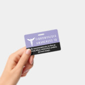 Badge de sensibilisation à la fibromyalgie ID pati (Manuel / portable)