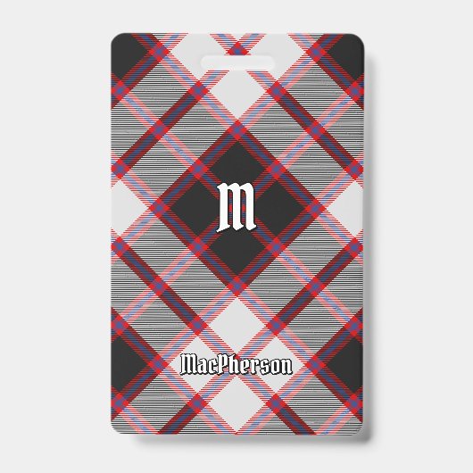 Badge de tartan de chasse du clan MacPherson (Avant)
