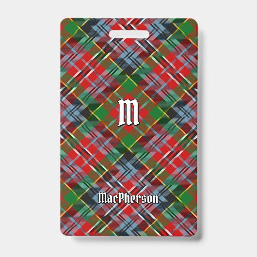 Badge de tartan du clan MacPherson (Avant)