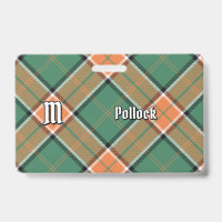 Badge de tartan du clan Pollock