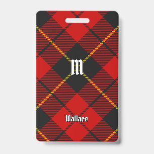 Badge de tartan du clan Wallace