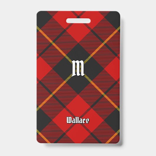 Badge de tartan du clan Wallace (Avant)