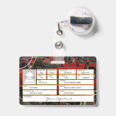 Badge de voiture de sport classique (Arrière avec rétractable)