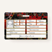 Badge de voiture de sport classique (Dos)