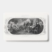 Badge Déclaration d'indépendance : billet de 2 dollars, (Arrière)