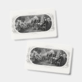 Badge Déclaration d'indépendance : billet de 2 dollars, (Avant & arrière)