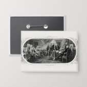 Badge Déclaration d'indépendance : Projet de loi de 2 $, (Recto/Verso)