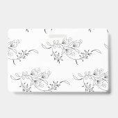 Badge Décoratif, Pierre à savon, Bianca (Arrière)