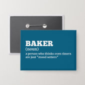 Badge Définition du style de dictionnaire Baker (Recto/Verso)
