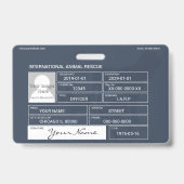 Badge Délivrance animale (Arrière)