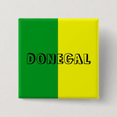Badge d'épingle du Drapeau Donegal (Devant)