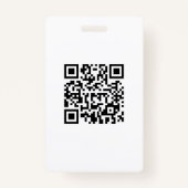 Badge d'équipage vidéo (Dos)