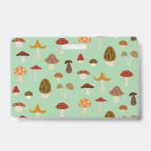 Badge des affaires de champignons d'automne (Arrière)