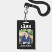 Badge des conseillers de Labs (Avant avec lanière)