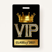 BADGE DES DIPLÔMÉS VIP (Devant)