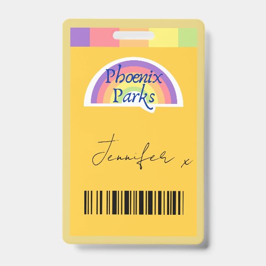 Badge des parcs de Phoenix (Avant)