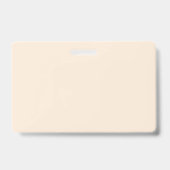 Badge Design arrière - plan transparent avec fleurs colo (Back)