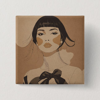 Badge Design Vierkante Button 5,1 Cm