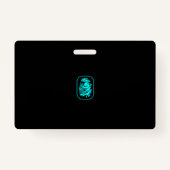 Badge d'espionnage de l'agent secret interactif - (Dos)