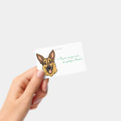 Badge Dessin allemand Berger Chien | (Manuel / portable)