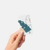 Badge dessin de feuille dorée (Manuel / portable)