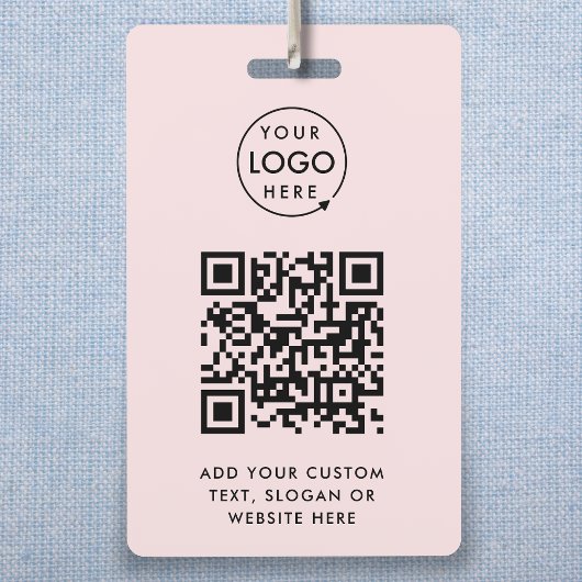 Badge d'événement Code QR | Badges de carte d'iden
