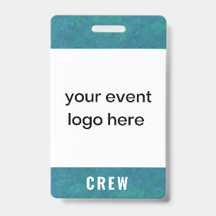 Badge d'événement pour le personnel d'équipage Sar