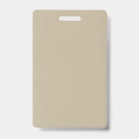 Badge d'événement professionnel beige élégant