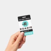 Badge d'ID de livraison de route (Manuel / portable)