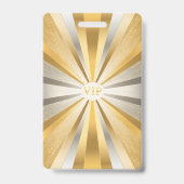 Badge d'ID d'événement VIP All Access Pass (Arrière)