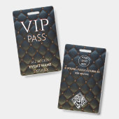 badge d'ID d'événement vip du cool Access Pass (Avant & arrière)