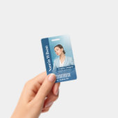 Badge d'ID employé personnalisé (À main)