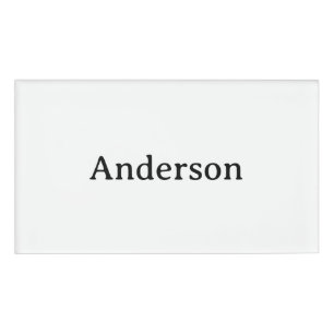 BADGE D'IDENTIFICATION