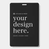 Badge d'identification 4x6 | Badges nominatifs per (Avant)