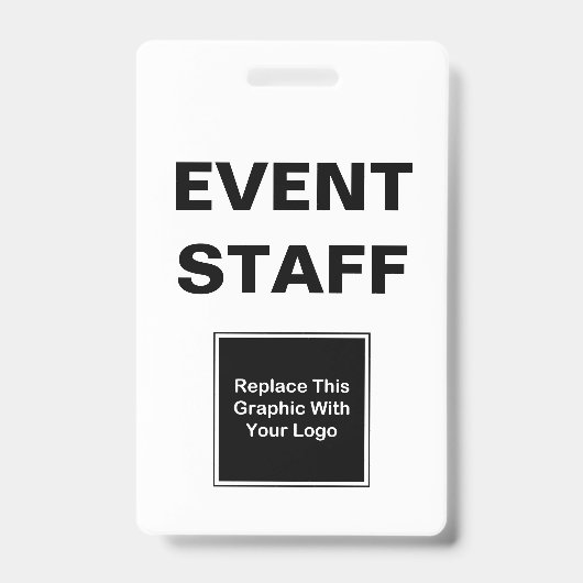 Badge d'identification à deux images pour le perso (Avant)