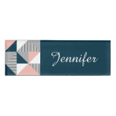 Badge D'identification Abstract ful geometry (Devant)