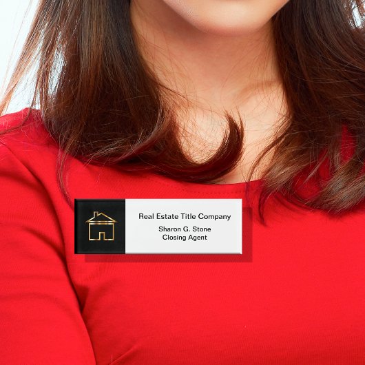Badge D'identification Agent de clôture immobilier