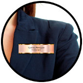 Badge D'identification Agent de fermeture immobilier classique