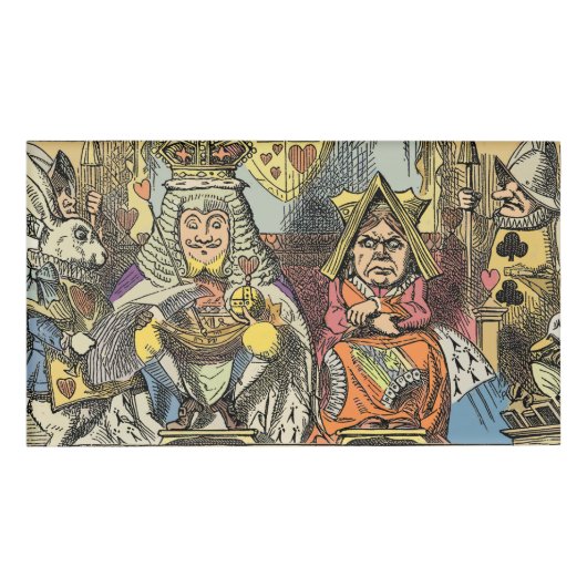 Badge D'identification Alice à Wonderland Cheshire Cat Characters (Devant)