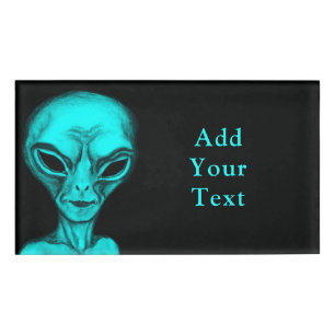 Badge D'identification Alien
