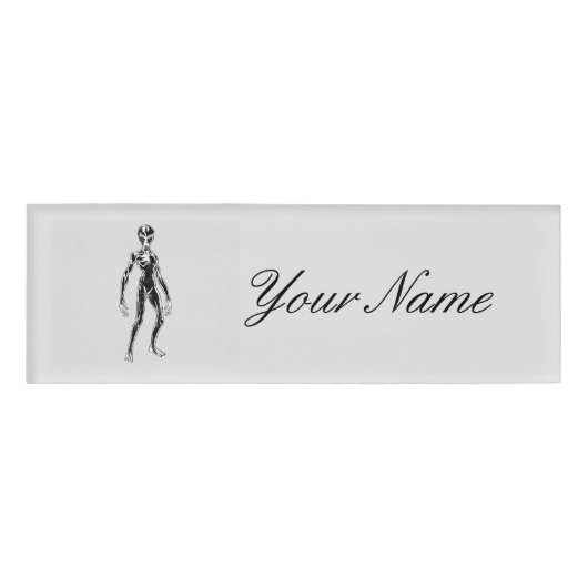 Badge D'identification Alien UFO Thunder_Cove (Devant)