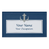 Badge D'identification Ancre celtique 1 (Devant)