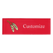 Badge D'identification Apache Feathers Thunder_Cove (Devant)